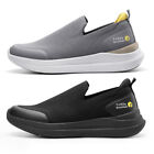 FitVille Plantar Fasciitis Shoes for Men Extra Wide Orthopedic Casual Slip-On