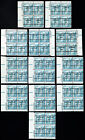 US Stamps # 1031a MNH XF Lot Of 12 Pre-Cancel Plate Blocks