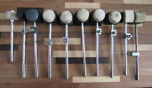 Lot of 10 Pieces-Used Bass Pedal Beaters