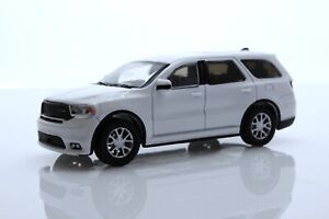 2022 Dodge Durango SUV Undercover Police Car 1:64 Scale Diecast Model White
