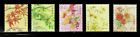Japan 2022 Autumn Greetings 84Y Complete Used Set Sc# 4610 a-e
