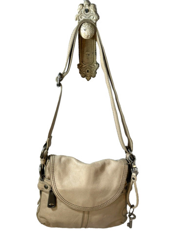 FOSSIL Fifty Four Beige Leather  CROSSBODY ZB1109C