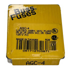 BUSSMAN BUSS Fuses AGC-4 Glass Fuse 4-amp, 250-Volt (5-pack)