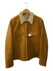 LVC Levi's Vintage Clothing Suede Sherpa Trucker Jacket Golden Nugget Size M