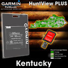Garmin HuntView PLUS KENTUCKY Map - MicroSD Birdseye Satellite Imagery 24K Hunt