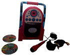 The Singing Machine Portable Cd player & G Karaoke System Pink - Aqua Teen Girls