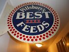 New Listing1949 Pillsbury Best Feed Flange Sign