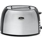 Oster Extra Wide Slot Toaster Stainless Steel Auto Shut-Off Crumb Tray 2-Slice