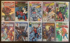 Spectacular Spider-Man/Peter Parker Marvel Comics Random Lot 10 Issues + Annuals