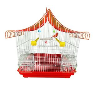 Bird cage for canaries, finches, exotic birds and parakeets
