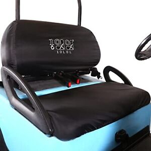 Golf Cart Seat Cover Set Fit for Club Car, EZGO, Yamaha, Breathable Air Bench