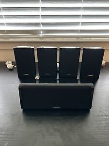 YAMAHA Home Theater Surround Stereo Sound Speakers set NS-B40 and NS-C40 Bundle