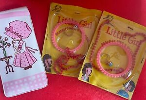 Girl Toy Lot Vintage Beauty Jewelry Strawberry Shortcake Worm More