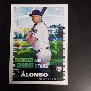 Pete Alonso 2019 Topps Stickers MLB RC #222 Rookies & Rising Stars New York Mets