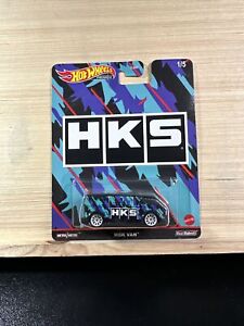 Hot Wheels Premium MBK Van HKS 1/5 Real Riders (DLB45)