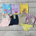 Toddler Girl Lot Of Clothes Size 3T. NWT! 3 T-Shirts, 3 Shorts, Bathing Suit.