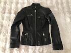 Vintage Cache Black Leather Jacket