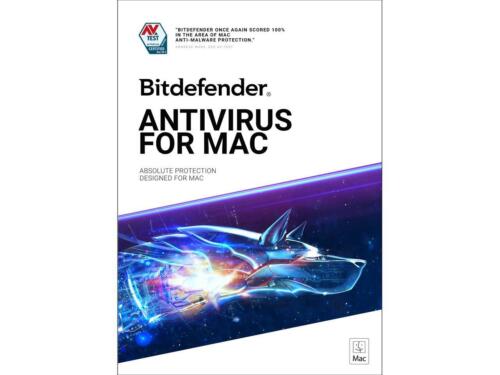 Bitdefender Antivirus for Mac 2018 - 3 Mac / 2 Years