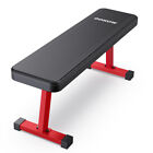 Flat Weight Bench Workout Exercise Bench Strength Training Bench Press for Home