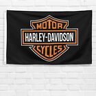 New ListingFor Harley Davidson Motorcycle Enthusiasts 3x5 ft Flag Garage Wall Banner Gift