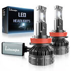 LITAMPO H11 LED Headlight Kit Low Beam Bulb Super Bright 6500K HID White 40000LM