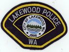 WASHINGTON WA LAKEWOOD POLICE NICE SHOULDER PATCH SHERIFF
