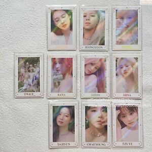 Twice - More and More & Withdrama Pre-order Benefit Official Hologram Photocard