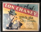 Lon Chaney While The City Sleeps Lobby Card Framed Repro
