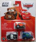 New Disney Pixar Cars Mini Racers Snot Rod, DJ & Sheriff
