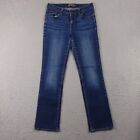 Levis Demi Curve Jeans Womens 8/29 Blue Classic Mid-Rise Straight Denim Pants