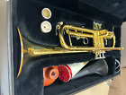 Yamaha YTR-2335 Bb Trumpet. 3 mutes, 3 mouth pieces, Case, cleaner. VNC
