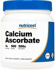 Nutricost Calcium Ascorbate (Vitamin C) Powder, 500g - Non-GMO, Gluten Free