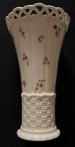 🌷Lenox Posy Basket Medium Trumpet Vase 