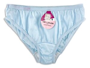 Adrienne Vintage Panty Underwear  Nylon Lingerie Blue Size 6 NWT
