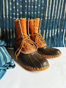 Vintage LL Bean Boots size 11 Mens - Display
