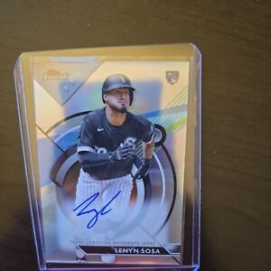 2023 Topps Finest Lenyn Sosa Refractor Rookie Auto