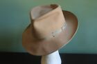 GORGEOUS Vintage 40’s STETSON STRATOLINER FEDORA, Beige, 7 fits to 7 1/8th