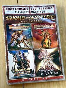 New ListingSword And Sorcery: Deathstalker/ Barbarian/ Sorceress DVD Corman Lot Cult NEW