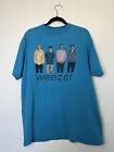 Vtg 1994 Weezer Rock Band Cotton Blue All Size Unisex Shirt MM1102