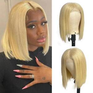 New Listing613 Blonde Lace Front Wigs Human Hair 180% Hd Lace Frontal Wigs With Baby Hair