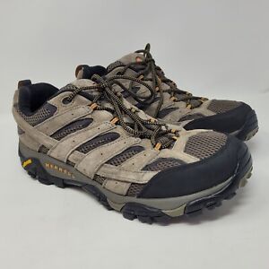 Merrell Shoes Mens 13W Hiking Ventilator Moab 2 Walnut Camping