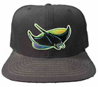 Vintage Tampa Bay Devil Rays MLB Snapback Cap New Era M/L USA Black w Logo