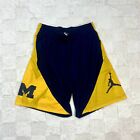 Michigan Wolverines Jordan Basketball Shorts