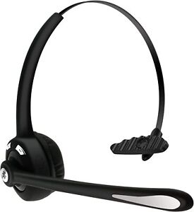 Trucker Bluetooth 5.1 Wireless Headset With Noise Cancelling Mic For Phones PC