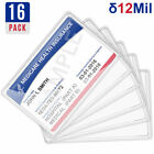 16 Pack PVC Medicare Card Holder Protector Sleeves For Credit Card Business Card