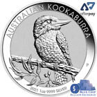 2021 $1 Australian Kookaburra 1oz .999 Silver Bullion Coin in Capsule