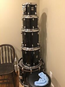 yamaha oak custom drums
