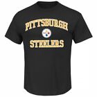 Pittsburgh Steelers NFL Heart & Soul II Black T-Shirt