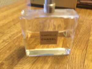 Chanel Paris Gabrielle Eau de Parfum 3.4 fl. oz Bottle Partially Full