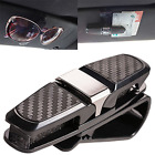 Car Auto Truck Sun Visor Glasses Sunglasses Card Ticket Holder Clip Accessories (For: 2017 Jaguar XE Base 2.0L)